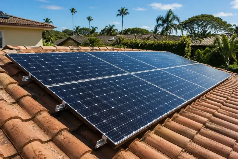 Installation de panneaux solaires à Saint-Bonnet-le-Troncy